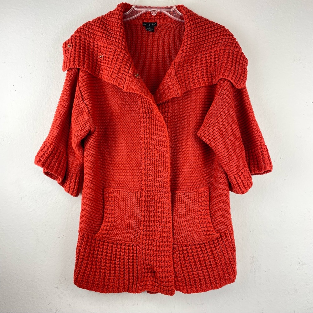 Tally Ho Sweater Cardigan Size M